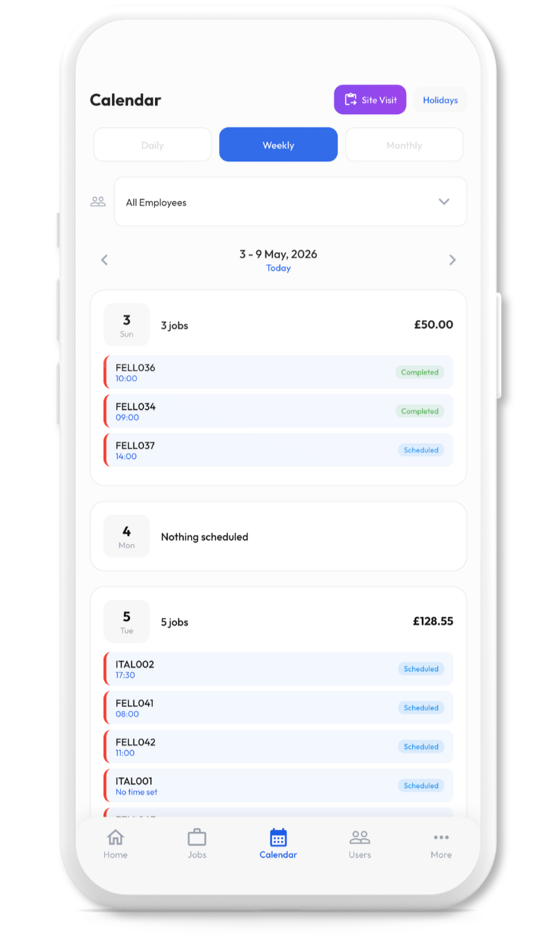 Calendar & Scheduling screenshot