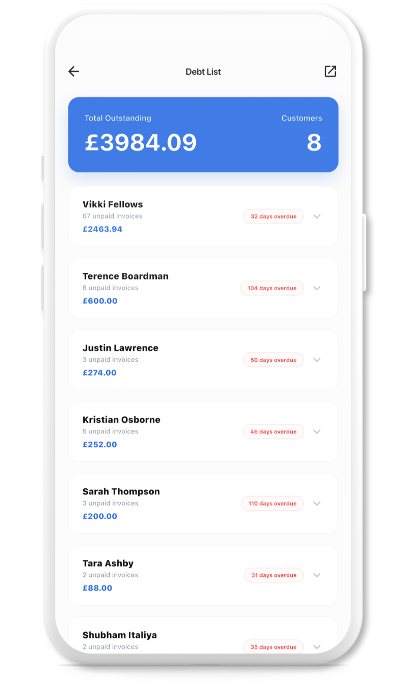 Forecast & Debt screenshot