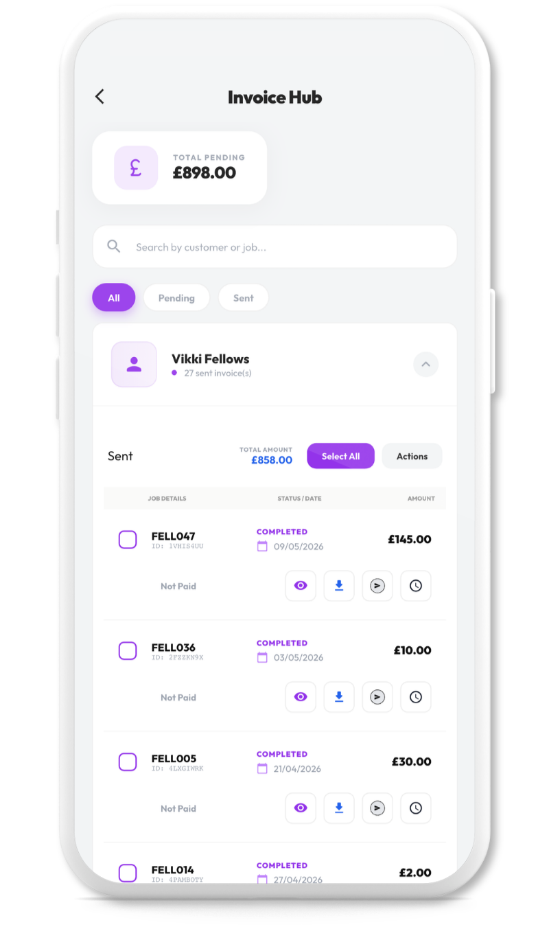 Invoicing & Payments screenshot